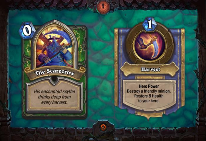 《炉石传说》女巫森林Boss恐怖收割者介绍1