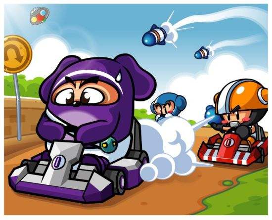 《跑跑卡丁车》详解水蚊子的释放与防功能1