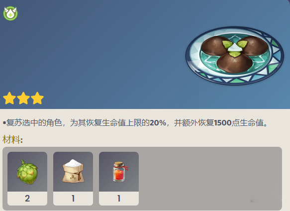 原神珐露珊特殊料理获得方法1