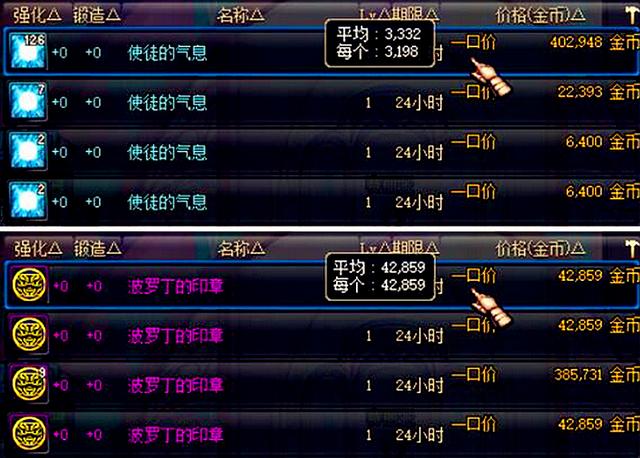 《DNF》远古旧材料能兑换道具一览2