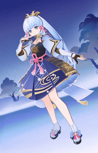 原神七圣召唤神里绫华技能