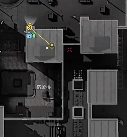 三角洲行动航天基地密码门位置1