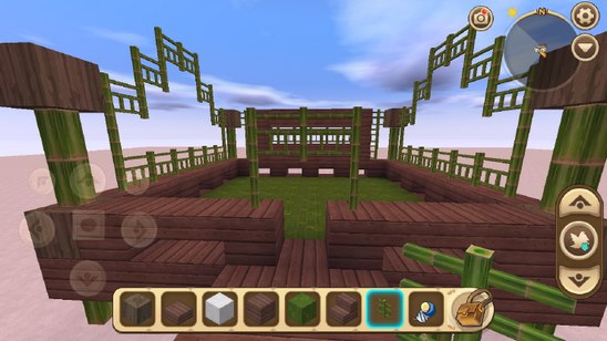 《迷你世界》竹楼建造教程25
