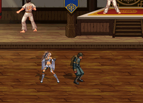 DNF女柔道重做技能演示6