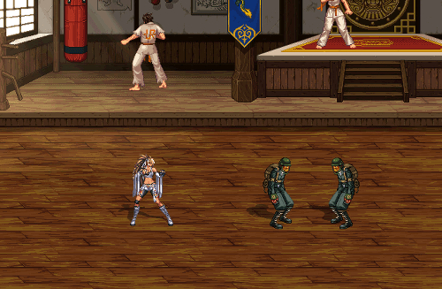 DNF女柔道重做技能演示11