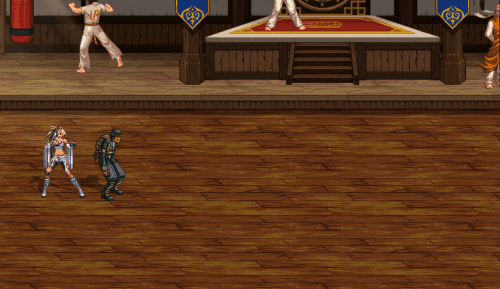 DNF女柔道重做技能演示17