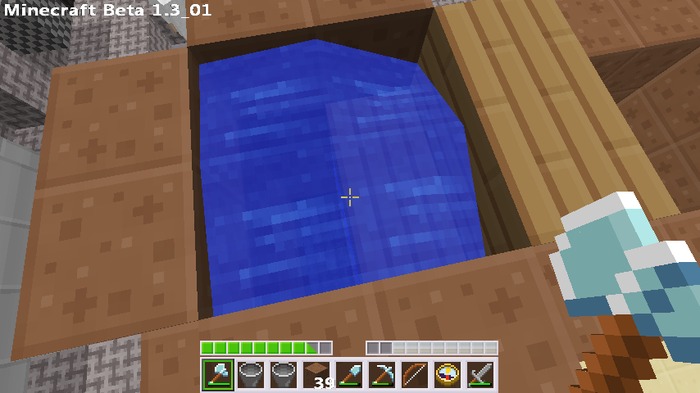 《我的世界》循环水电梯制作教程6