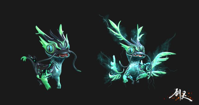 《剑灵》青龙幻影石外观介绍1