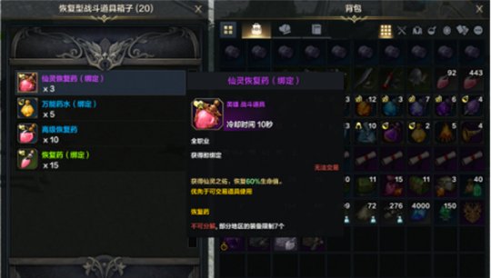 命运方舟药水有哪些1