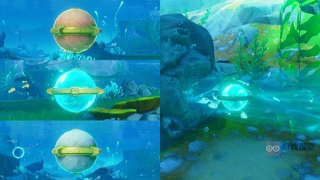原神神奇的沉浮球解谜玩法攻略1