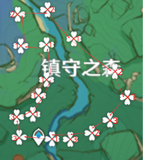 原神稻妻树木怎么采集1