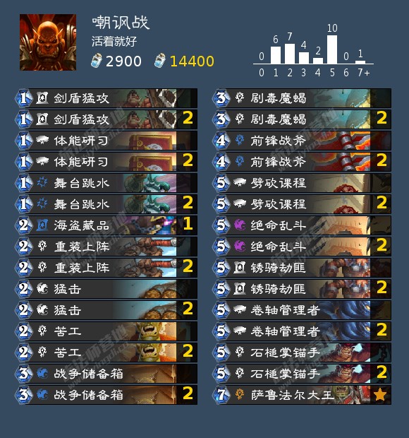 《炉石传说》战士锻炼伙伴成就攻略2