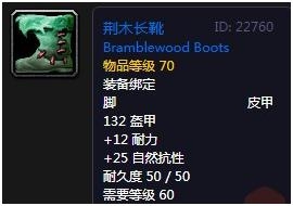魔兽世界怀旧服荆木长靴_魔兽世界荆棘 魔兽世界怀旧服荆木长靴_魔兽世界荆棘