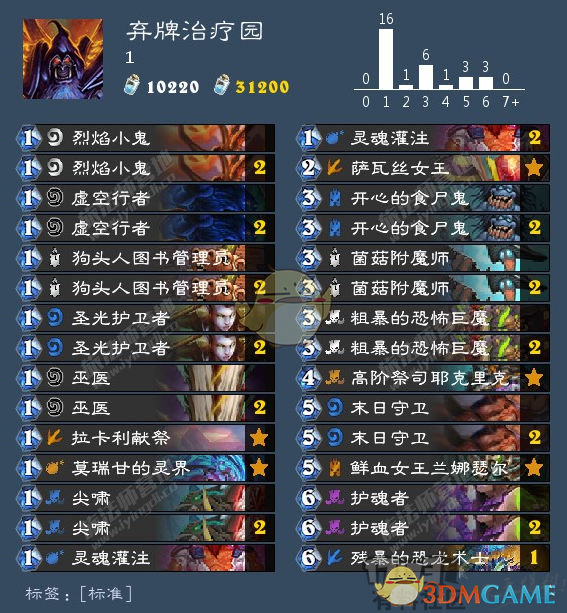 《炉石传说》拉斯塔哈的大乱斗新版本术士卡组分析7