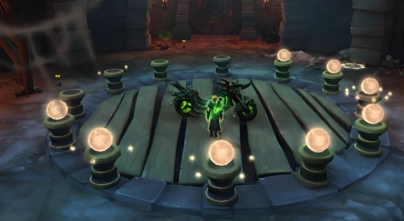 魔兽世界邪能摩托房间八点的光球怎么点亮8