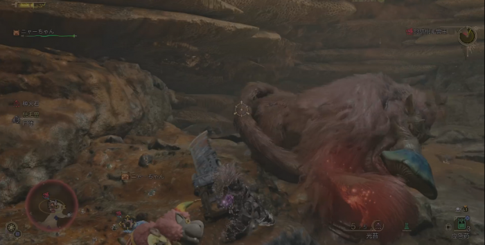 怪物猎人荒野桃毛兽王怎么打2