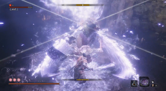 只狼影逝二度七面武士怎么打1