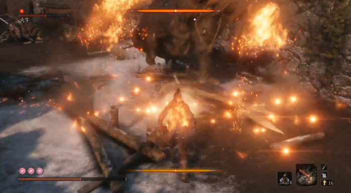 只狼影逝二度火牛怎么打3