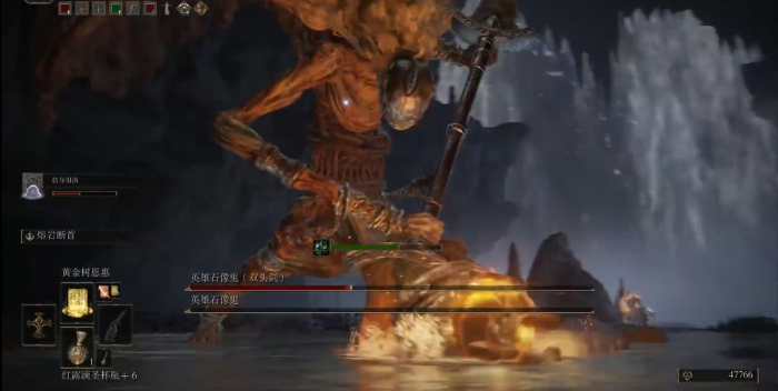 艾尔登法环英雄石像鬼怎么打3