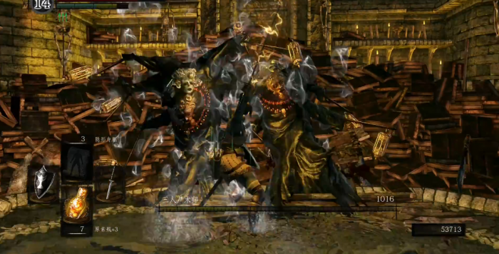 黑暗之魂重制版三人尸术师怎么打2