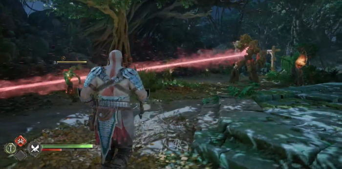 战神5森林远古魔像怎么打2