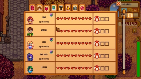 星露谷物语海莉一天都干什么呢1