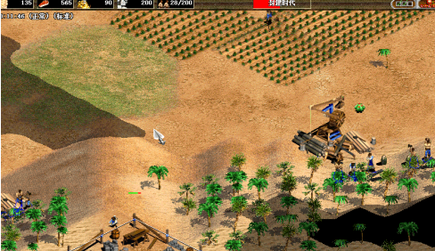 帝国时代2开局怎么快速发展战争3