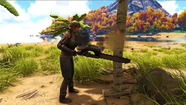 方舟生存进化电锯怎么解锁1