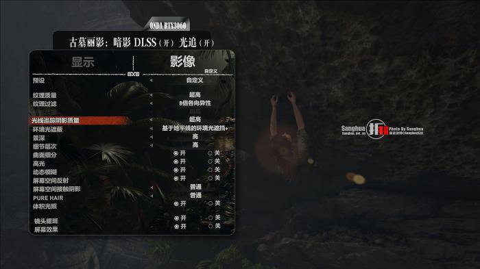 古墓丽影暗影dlss怎么开1