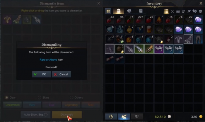 失落的方舟怎么卖装备1