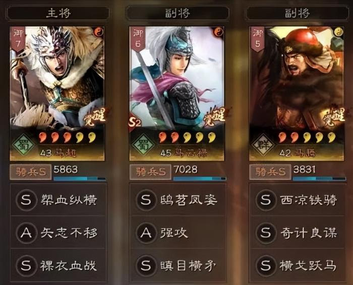 三国志战略版西凉加什么属性2