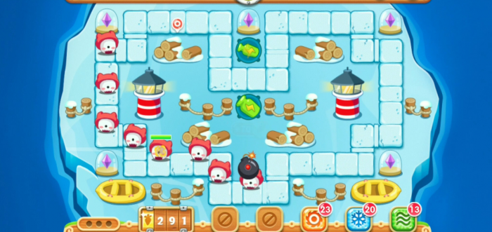 保卫萝卜2第110关怎么过1