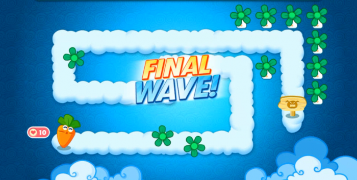 保卫萝卜第六关怎么过2