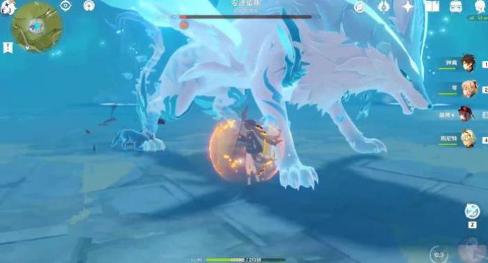 原神北风之狼皇女怎么打1