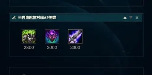 英雄联盟手游赵信怎么出装3