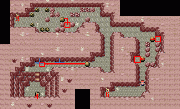 口袋妖怪火红石英高原怎么过3