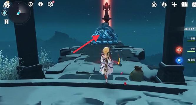 原神蒙德下面的风之瞳怎么拿3