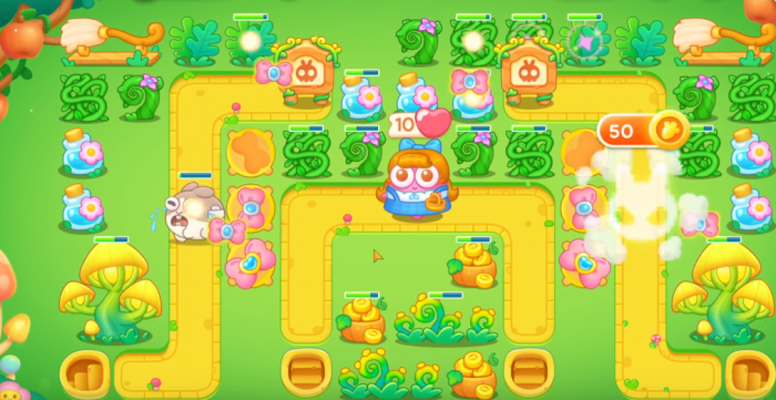 保卫萝卜4绿野奇缘14怎么过1