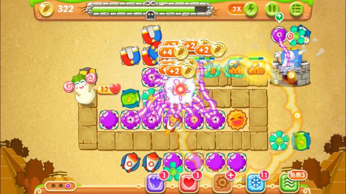 保卫萝卜2第79关额外任务怎么做2