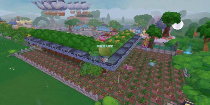 摩尔庄园开垦的土地怎么移动1