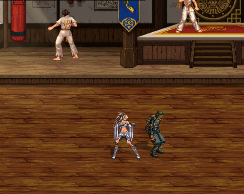 DNF女柔道重做技能演示7