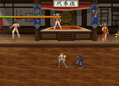 DNF女柔道重做技能演示23