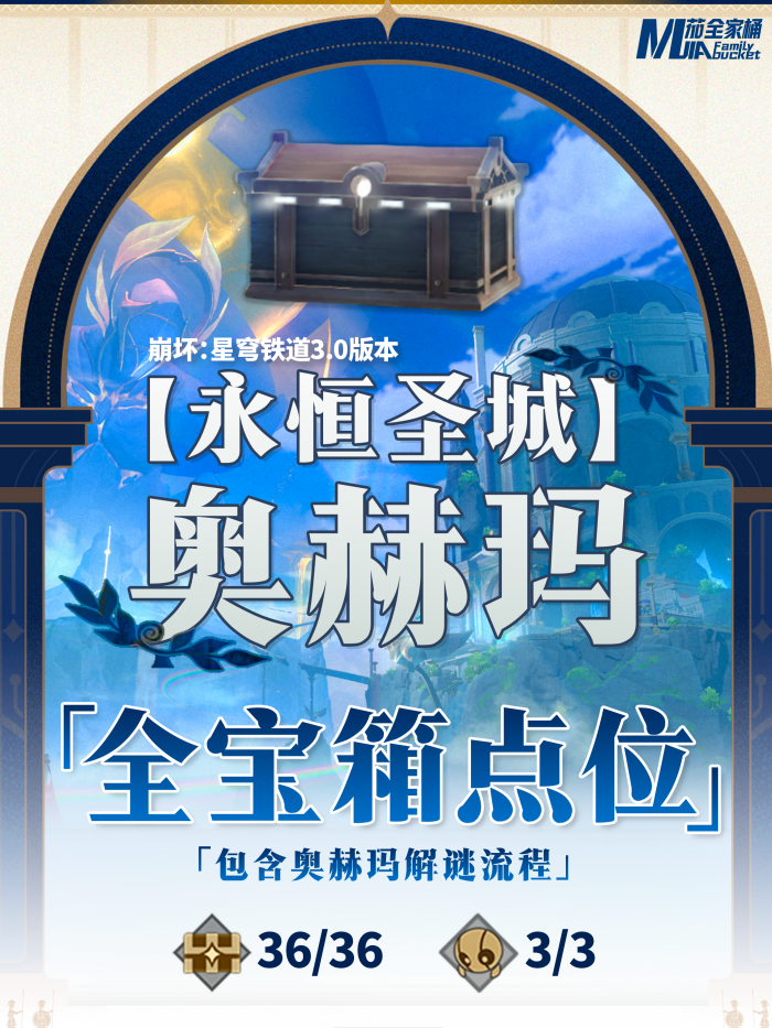 崩坏星穹铁道永恒圣城奥赫玛全宝箱收集_崩坏3星穹铁道