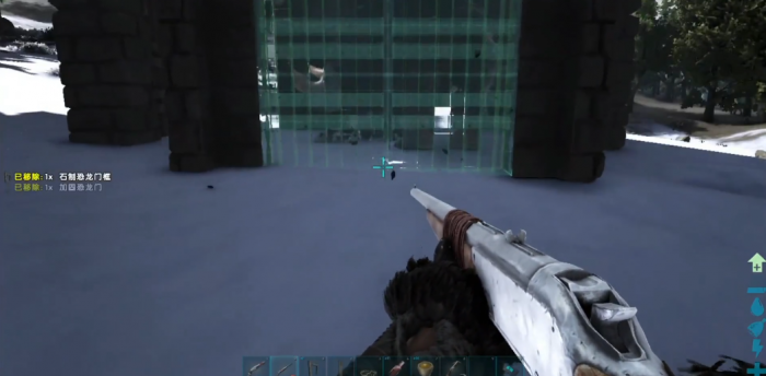 方舟生存进化披毛犀怎么驯服1