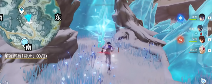 原神雪山三个冰怎么破2