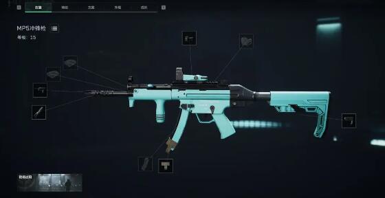 三角洲行动MP5冲锋枪配装_三角洲枪战游戏