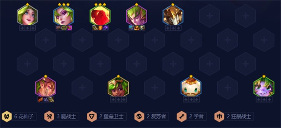 金铲铲之战六花仙卡特阵容怎么搭配2