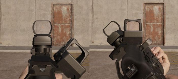 绝地求生什么是侧身速射1