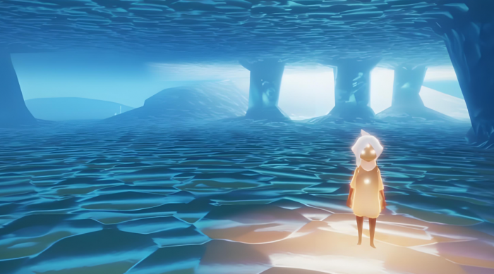 光遇霞谷冰洞怎么进去3