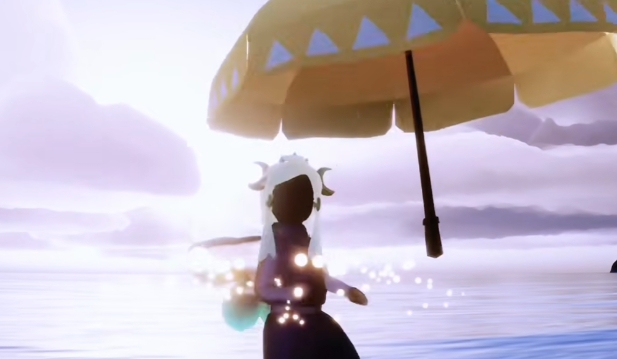 光遇转圈圈撑伞_光遇怎么转圈打伞